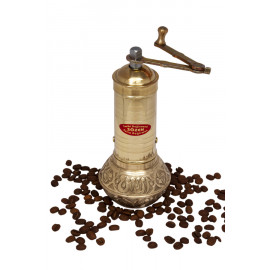 Velký buclatý mlýnek na kávu Sozen, výška 20 cm